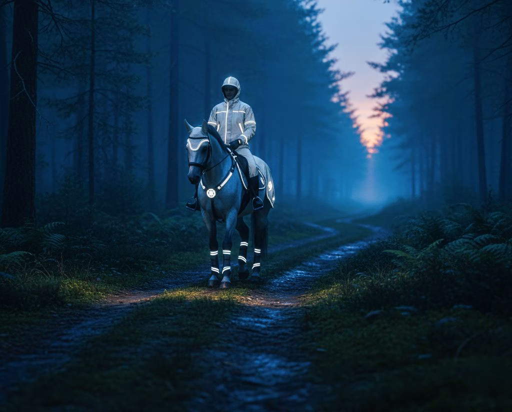 You are currently viewing Équipement réfléchissant pour cheval : sorties sécurisées