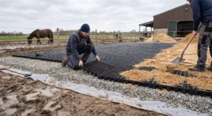 Lire la suite à propos de l’article Dalles de stabilisation au paddock : guide complet