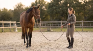 Lire la suite à propos de l’article Travail à pied du cheval : les bases de la confiance
