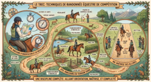 Lire la suite à propos de l’article Équitation TREC et bien-être du cheval